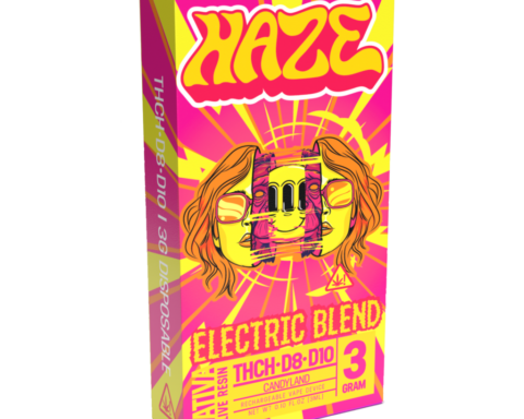 Haze Electric Blend Live Resin Disposable Vape CANDY LAND – 3 GRAMS