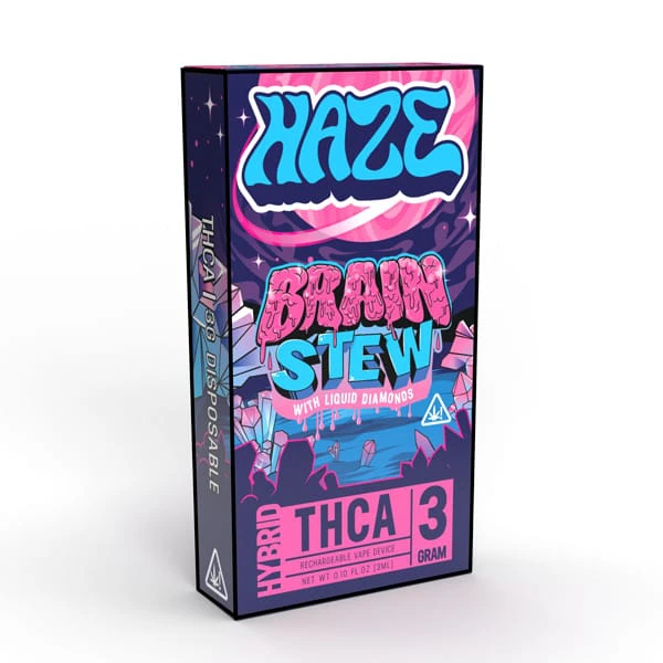 Brain Stew THCA Disposable Vape - Hybrid (3 grams)