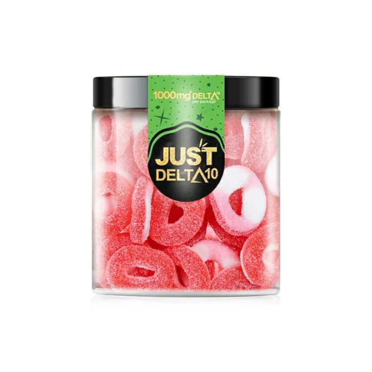 250mg Delta 10 THC Gummies Watermelon Rings