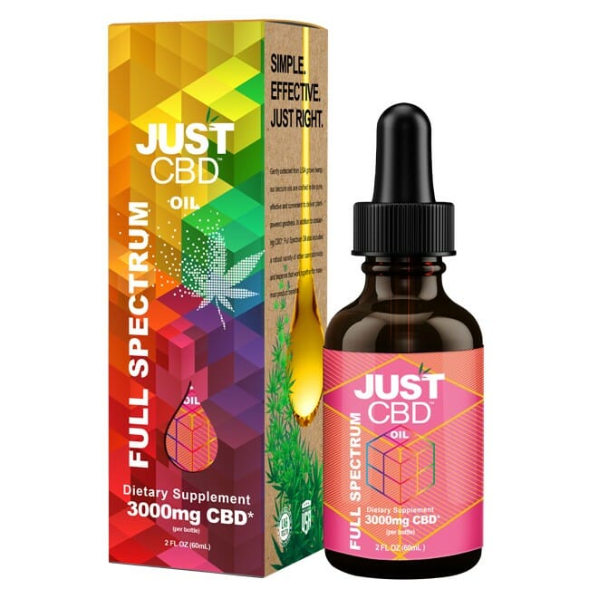 Just CBD Full Spectrum CBD Tincture